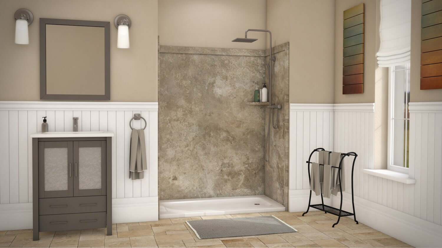 Shower to Tub Conversion