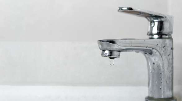 Faucet Dripping Water